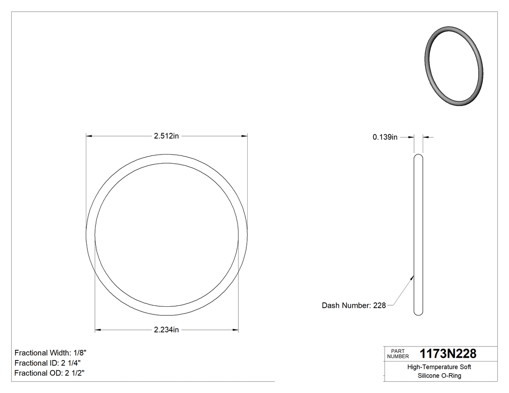 Technical drawing - 1173N228
